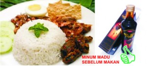minum madu sebelum makan